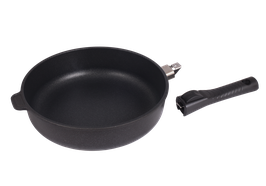Titanová pánev 26 cm vysoká 7 cm s pokl. 3,5 l BAF Gigant odnímatelná ručka